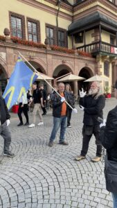 Flashmob auf dem Markt