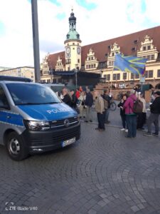 Flashmob auf dem Markt